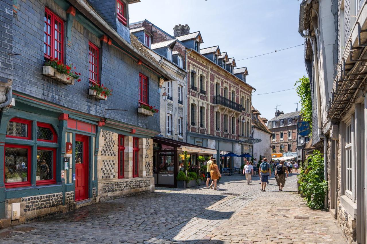 L'Absinthe Hotel Honfleur Exterior foto